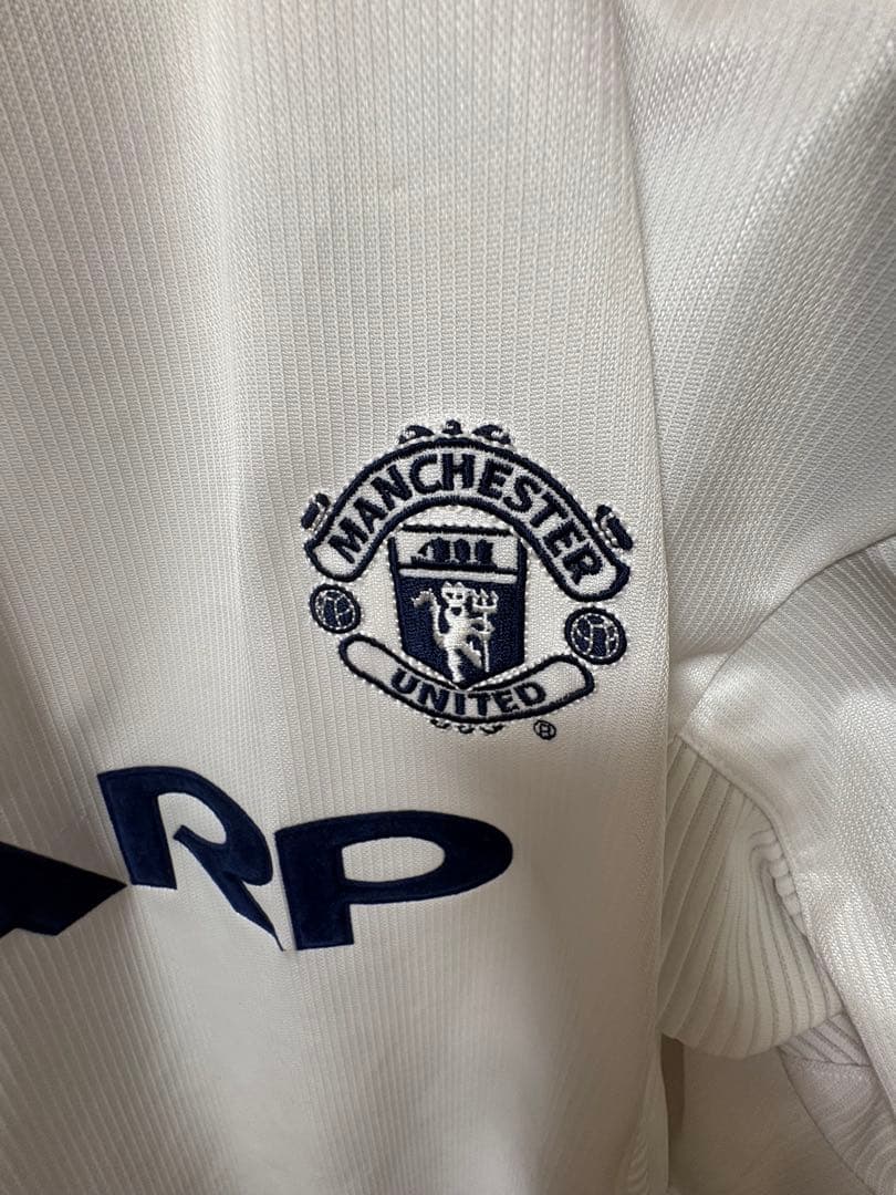 マンチェスター・ユナイテッド ホワイト長袖ジャージ