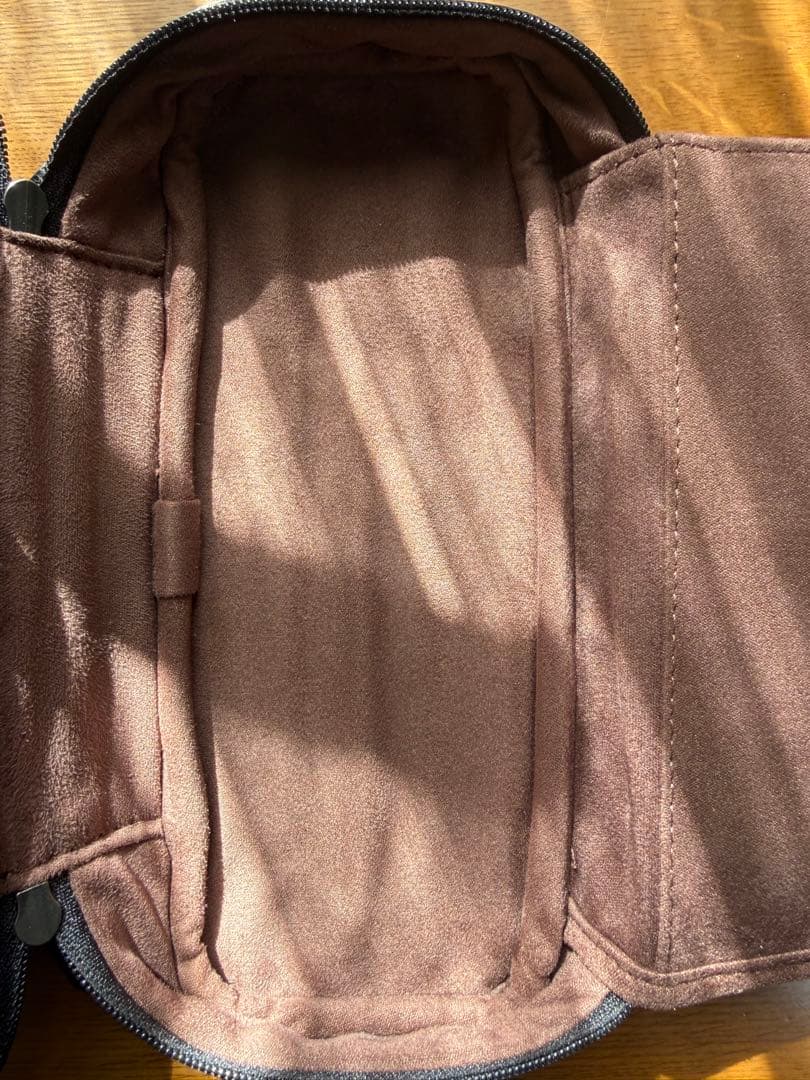 SEASAR OctFoldペンケース エンボスレザー ブラック【しーさー】