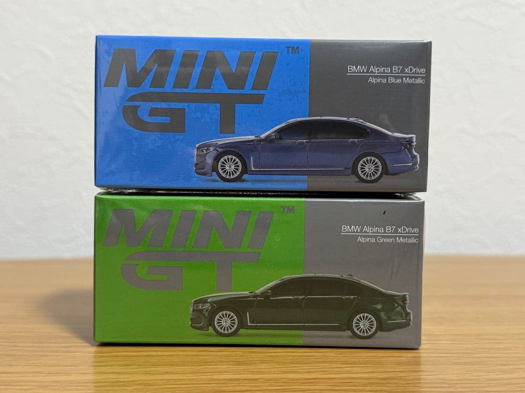 新品未開封  アルピナ B7 xDrive 1/64 MINI GT 2台
