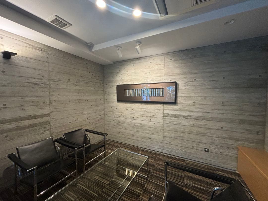 【工芸品】【美品】箔デザイナー　モダンアートパネル