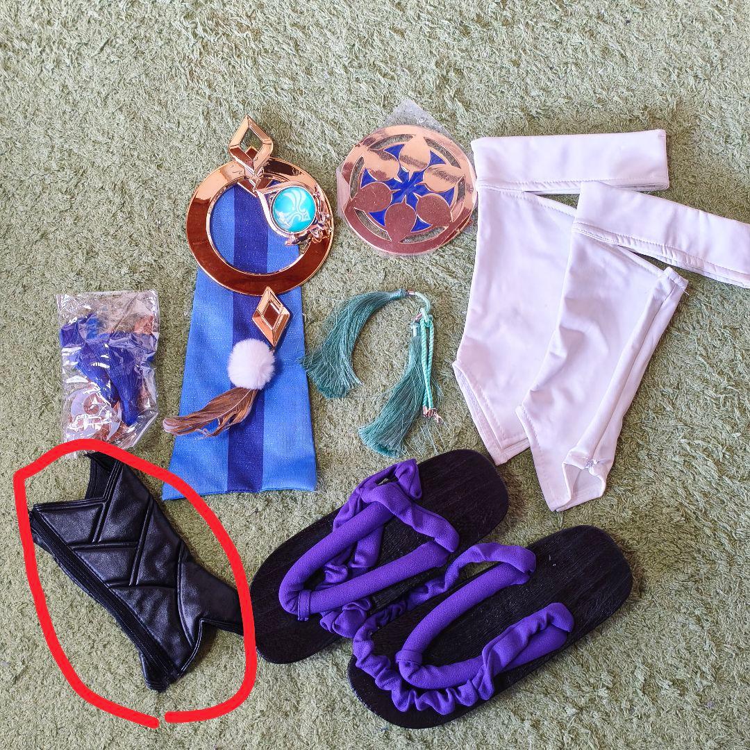 原神　放浪者　三分妄想　コスプレ衣装　Mサイズ（少々難あり）