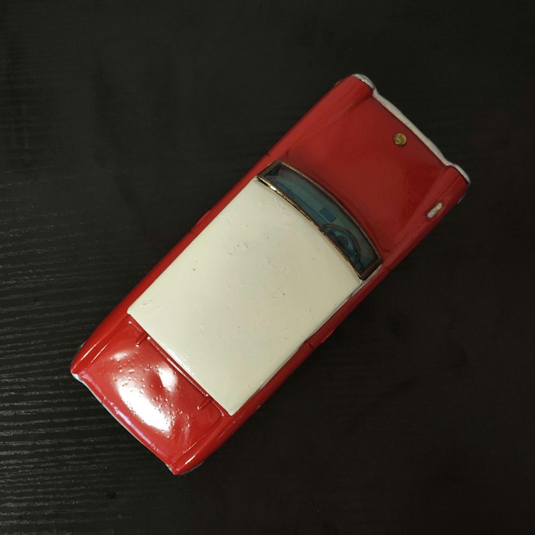 イチコー　マツダ　キャロル　赤/白色　ブリキ