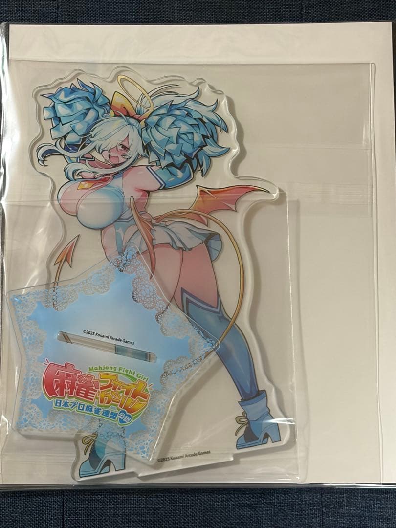 麻雀ファイトガール ダブリエル くじ BIGアクリルスタンド　3個セット