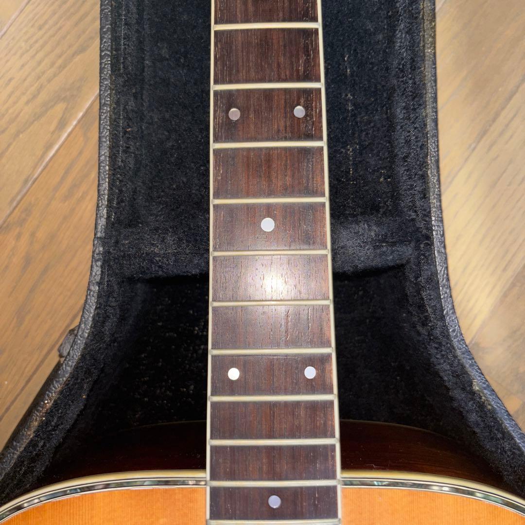 Morris Special W-35 ハードケース　ストラップ　ゴム式カポ付き