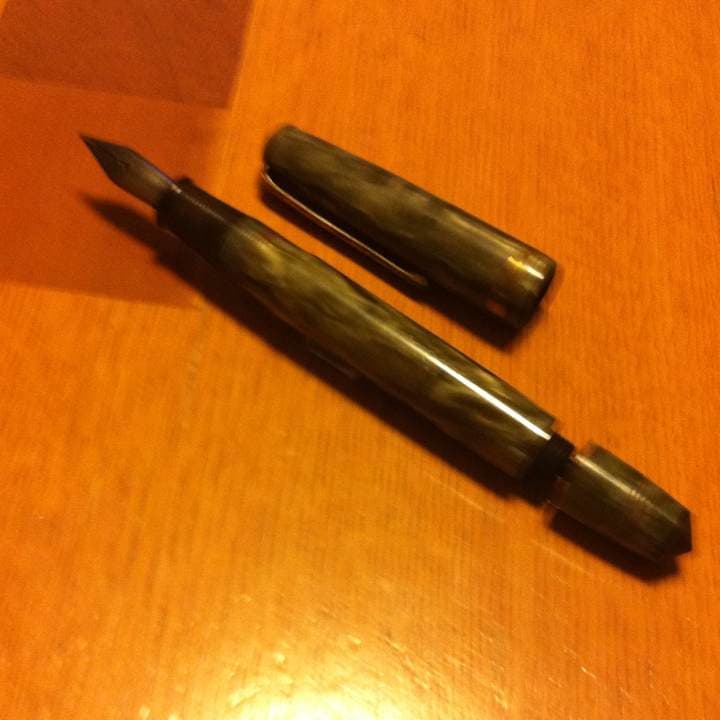 確認用 丸善 アテナ インキ止め式 万年筆