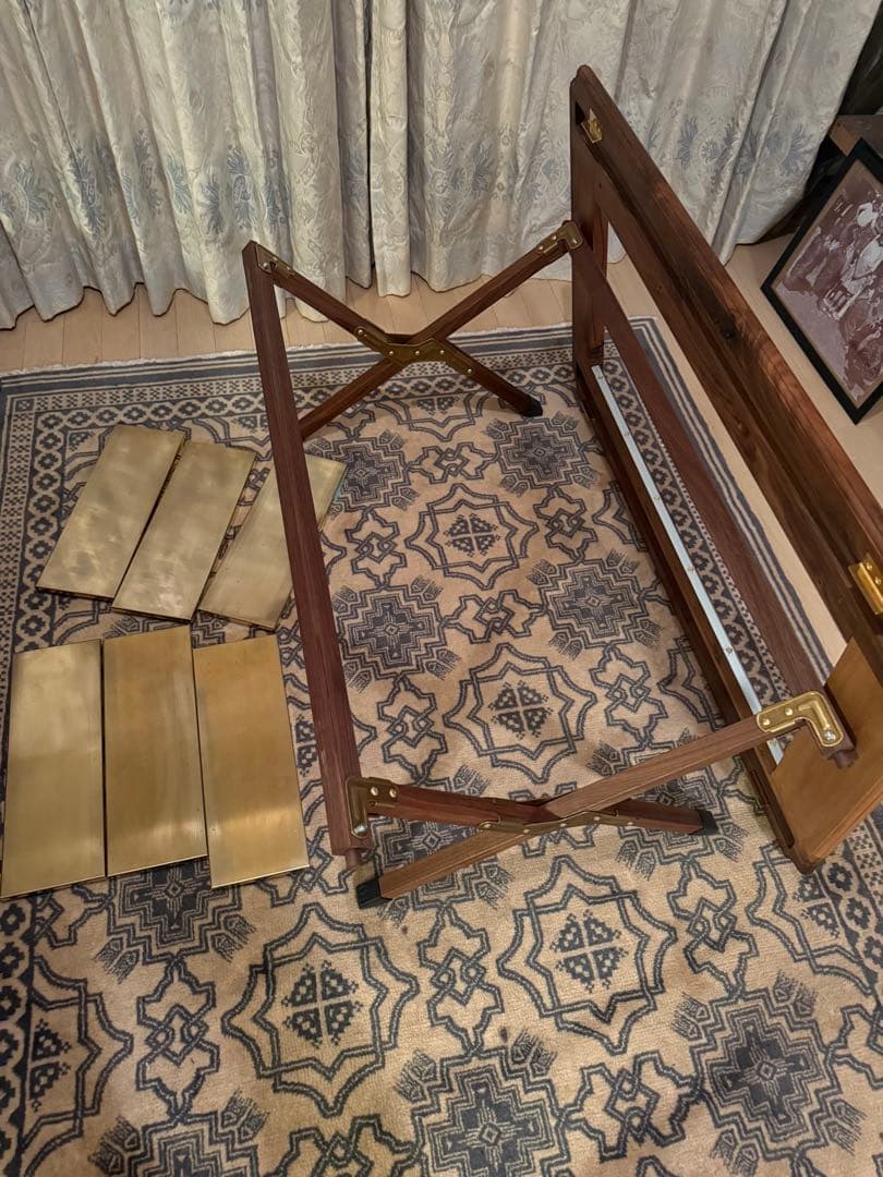 NORAsフレーム オールドマウンテン ウォールナット 真鍮パネル フルセット