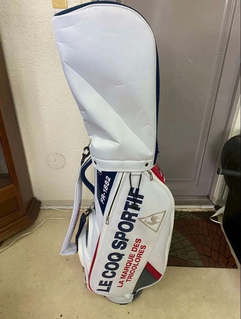 【美品】LE COQ SPORTIF キャディバッグ｜自立式・即購入OK