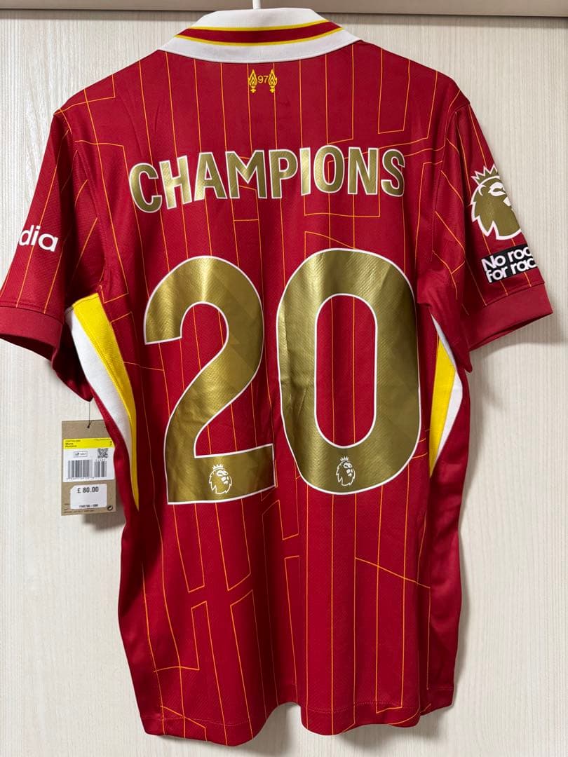 【正規品 新品】リバプール 24-25 優勝パレード時着用 日本M