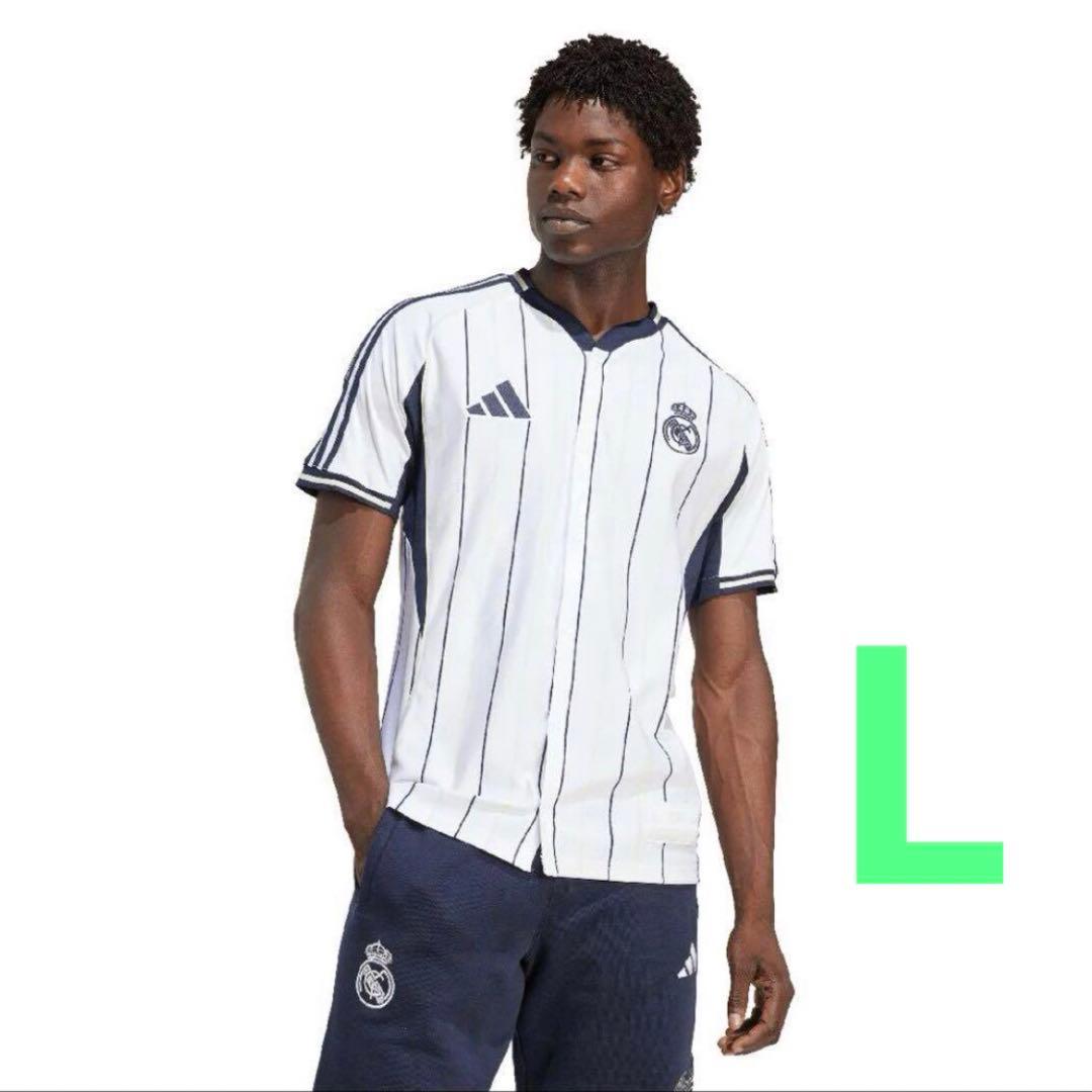 レアルマドリード ベースボールシャツ ユニフォーム L