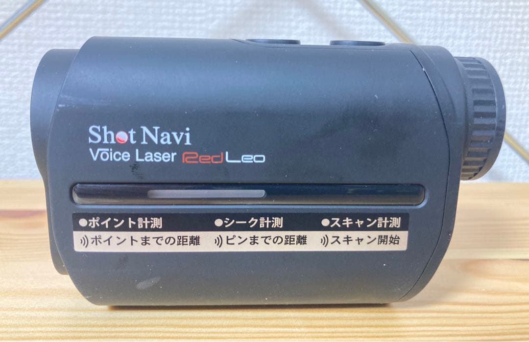 ☆良品 ShotNavi Voice Laser Leo ショットナビ ゴルフ