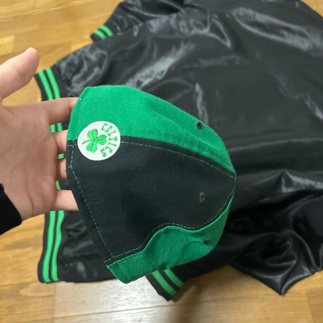 Celtics ジャケットとNBAキャップセット