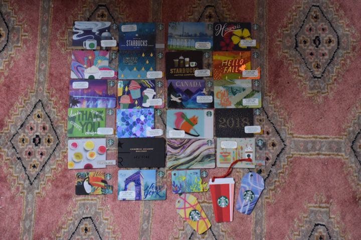 世界のスターバックスカード