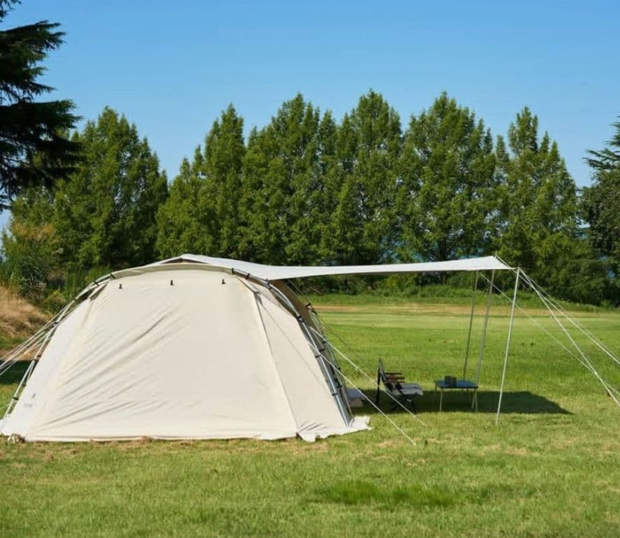 【美品✨】スノーピーク ランドロック サイドタープ　アイボリー　雪峰祭2024秋