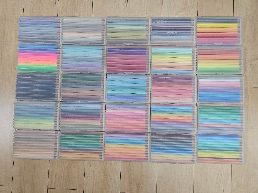 フェリシモ500色の色えんぴつ TOKYO SEEDS 全セット 未使用 希少品