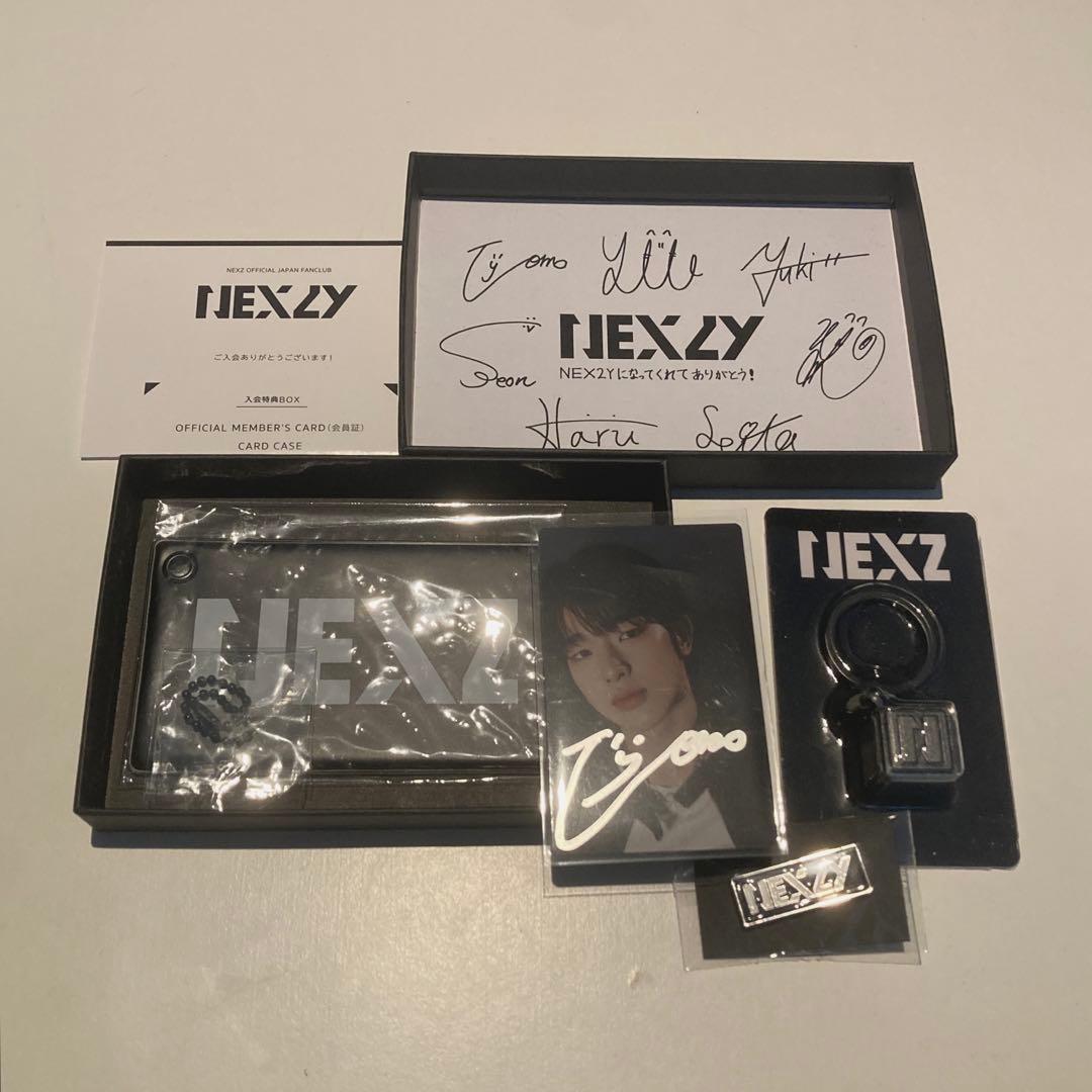 NEXZ 早期入会特典セット トモヤ サイン入りトレカ