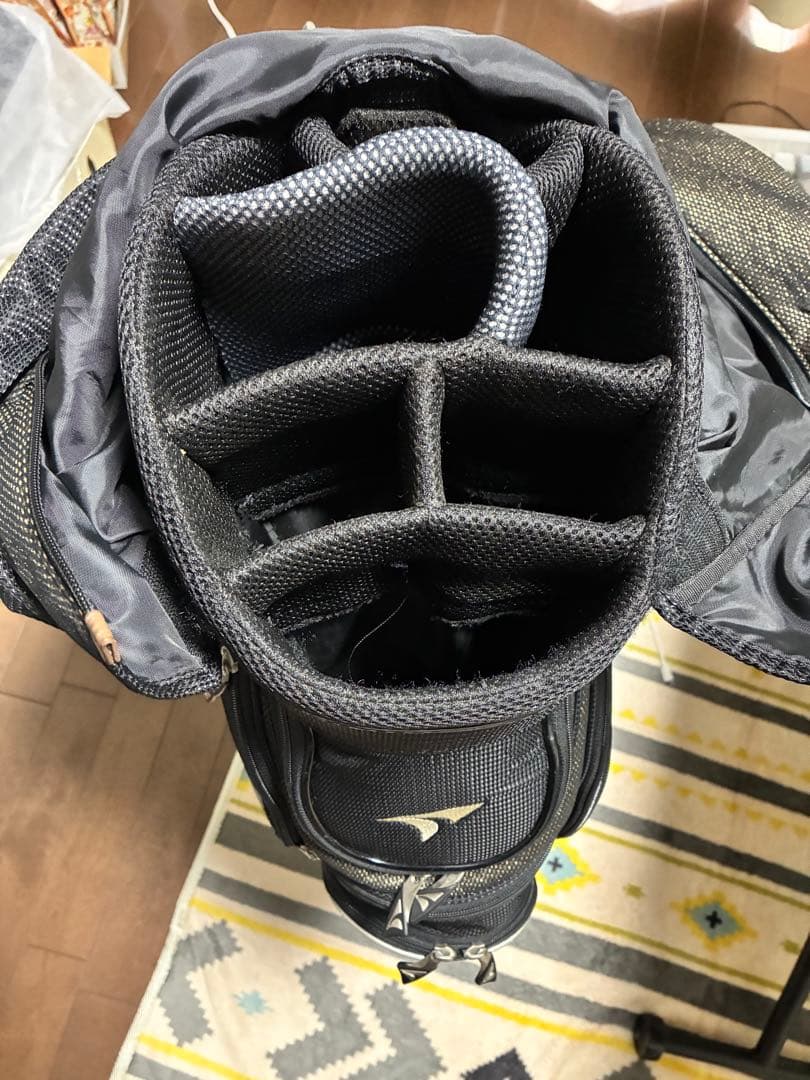 Tourstage ゴルフキャディバッグ ブラック