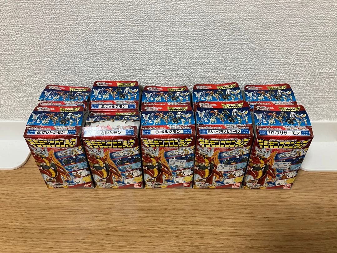 デジモンフロンティア 新品未使用 フィギュア コレクション 全種類