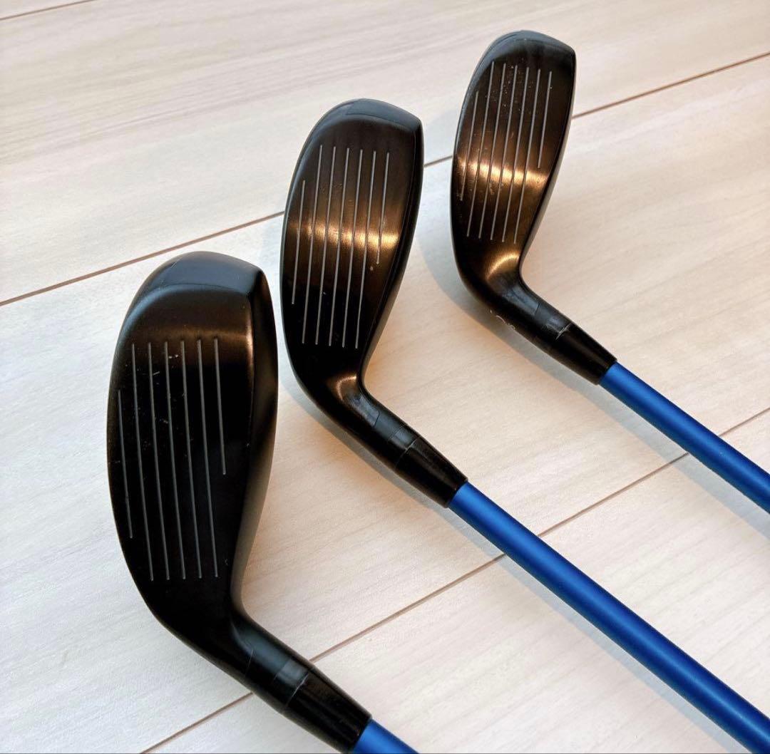 H-100 ユーティリティクラブ 3, 4, 5番手セット