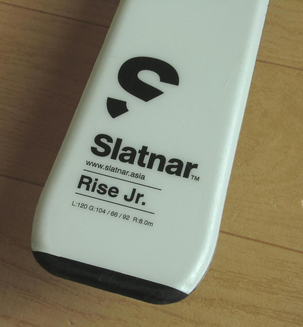 ■■送料無料■Slatnar■子供用スキーセット■板120靴22.5■WAX済■