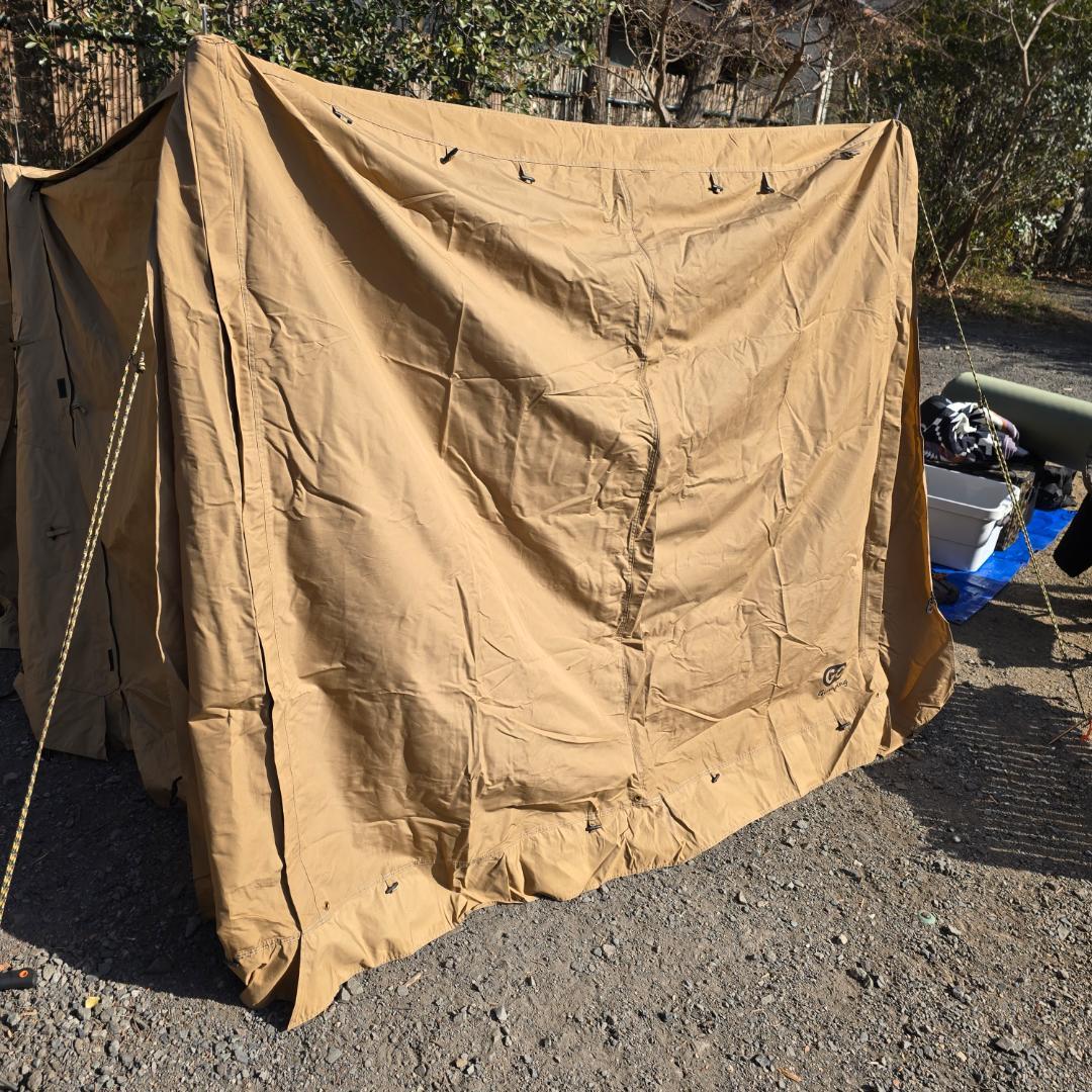 【GO Glamping】パップテントTC +〈カスタム豪華フルSET！〉