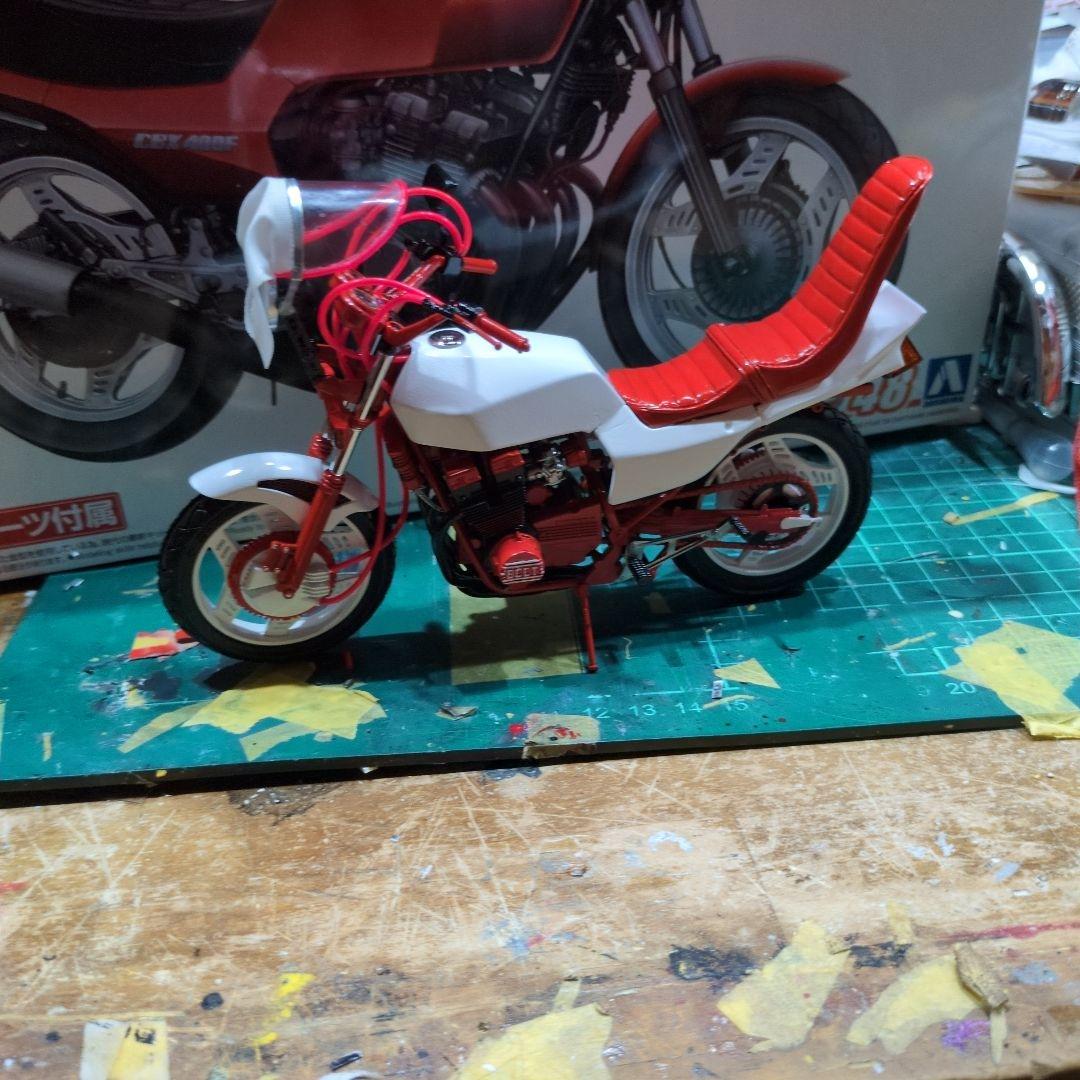 CBX400F プラモデル 族車仕様