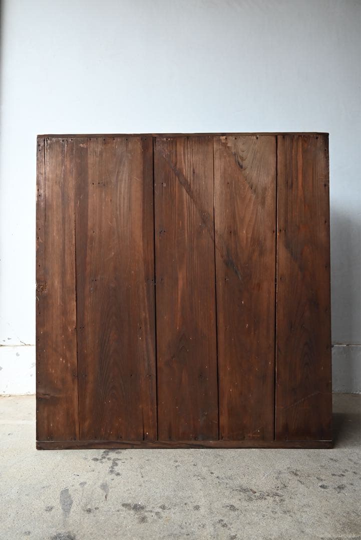 最終値② 店舗什器 引出 古家具 古道具 古美術 骨董 アンティーク 箪笥 抽斗