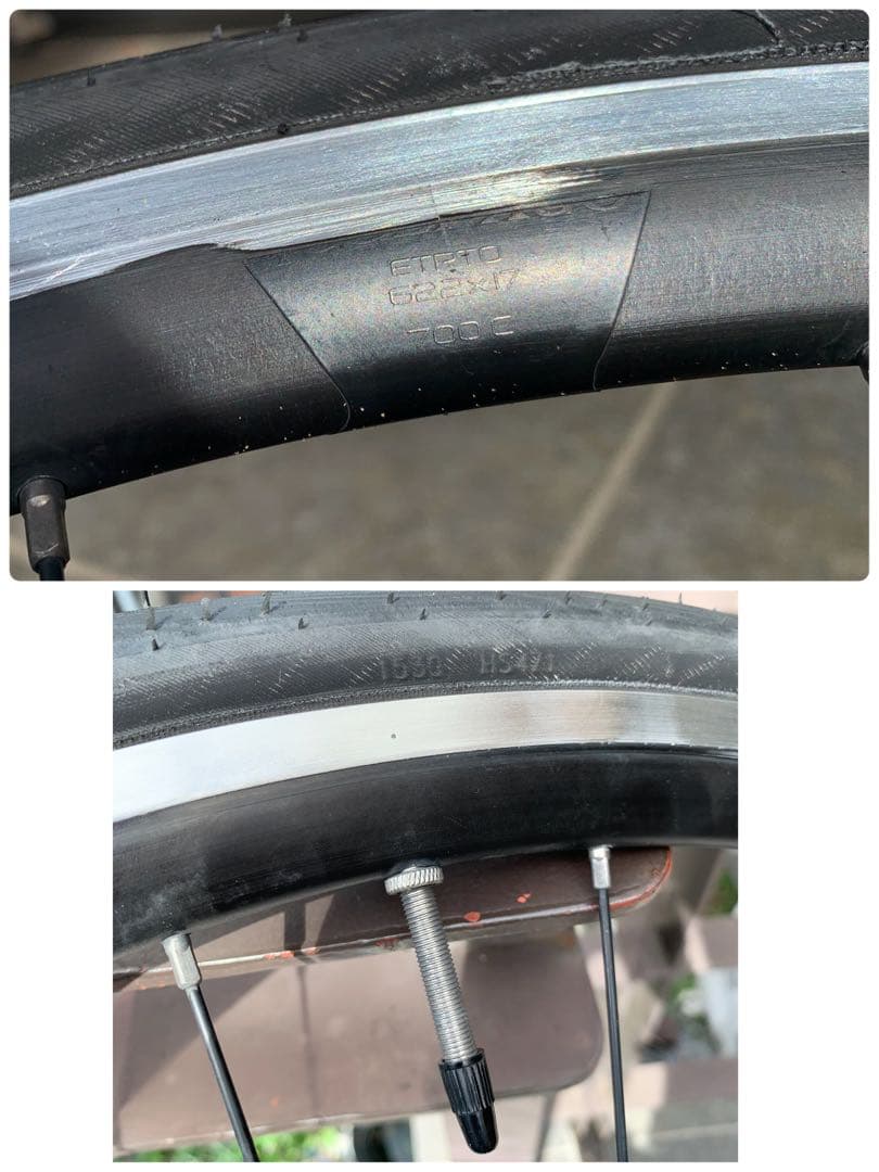 ◆COLNAGO コルナゴ700cホイール＆シュワルベのタイヤ付◆ピナレロ