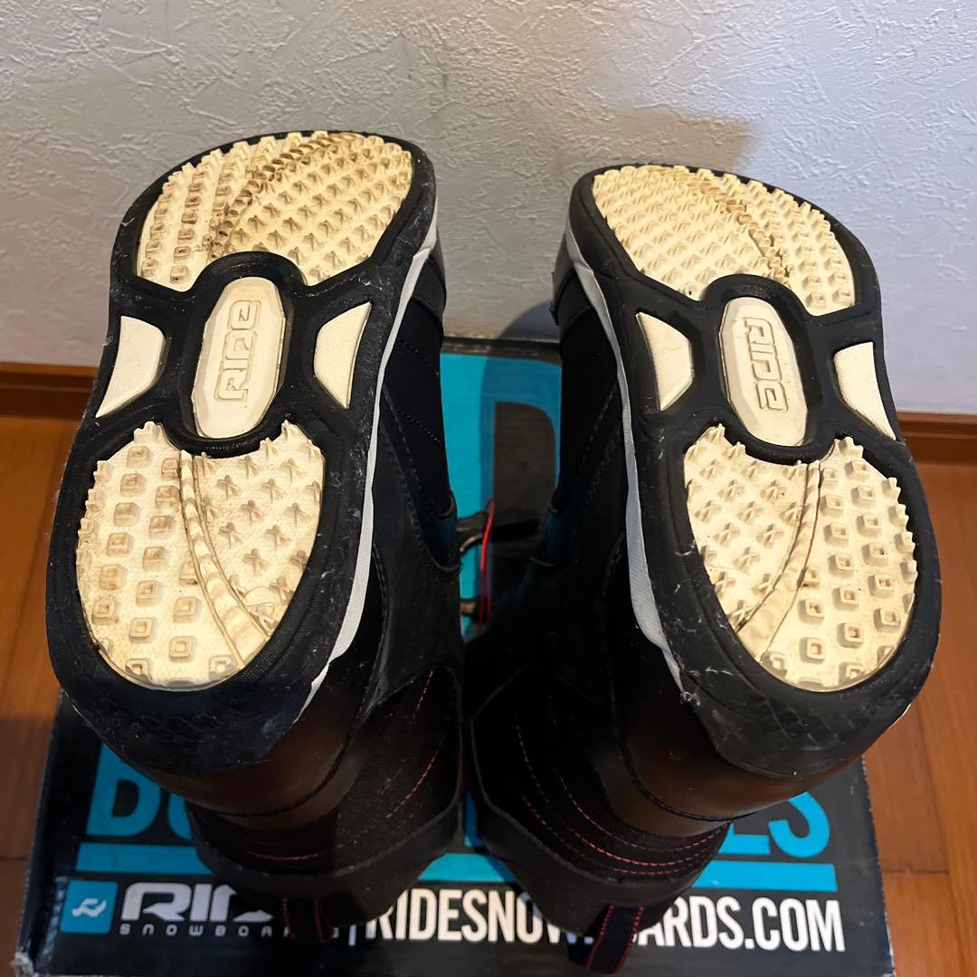 RIDE スノーボードブーツ ブラック/レッド 27.5㎝