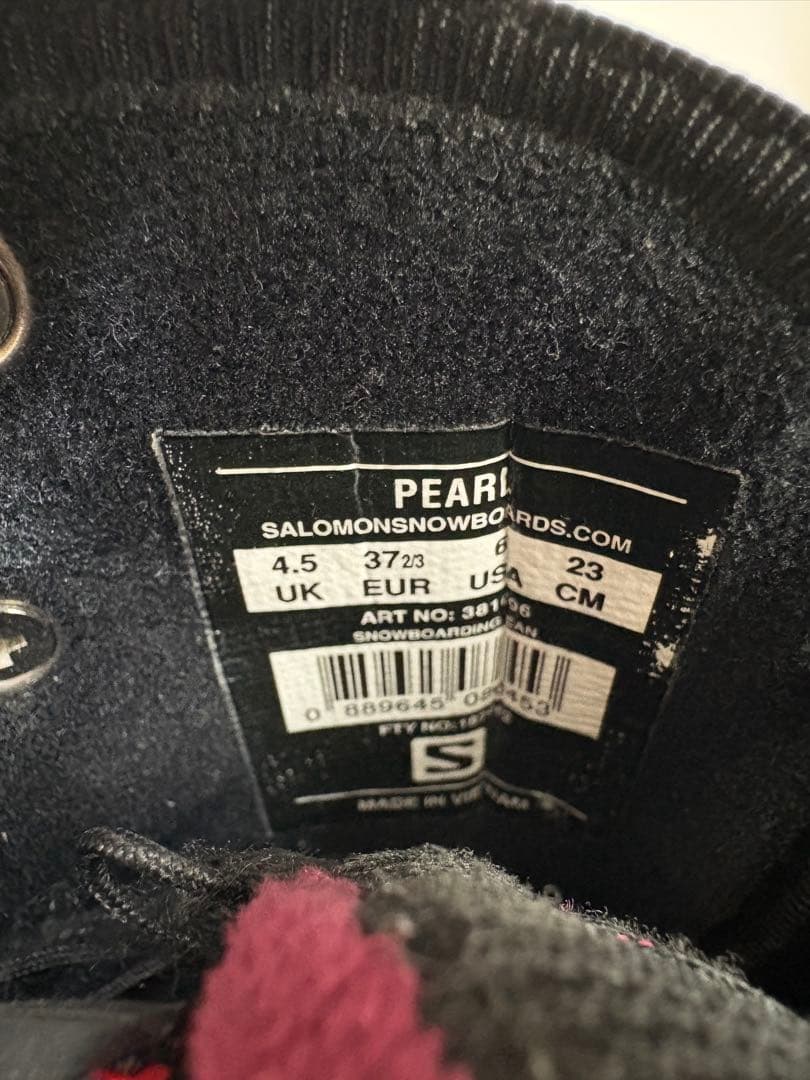 CAPITAスノーボードUNIONビンディング SALOMONブーツ 3点セット