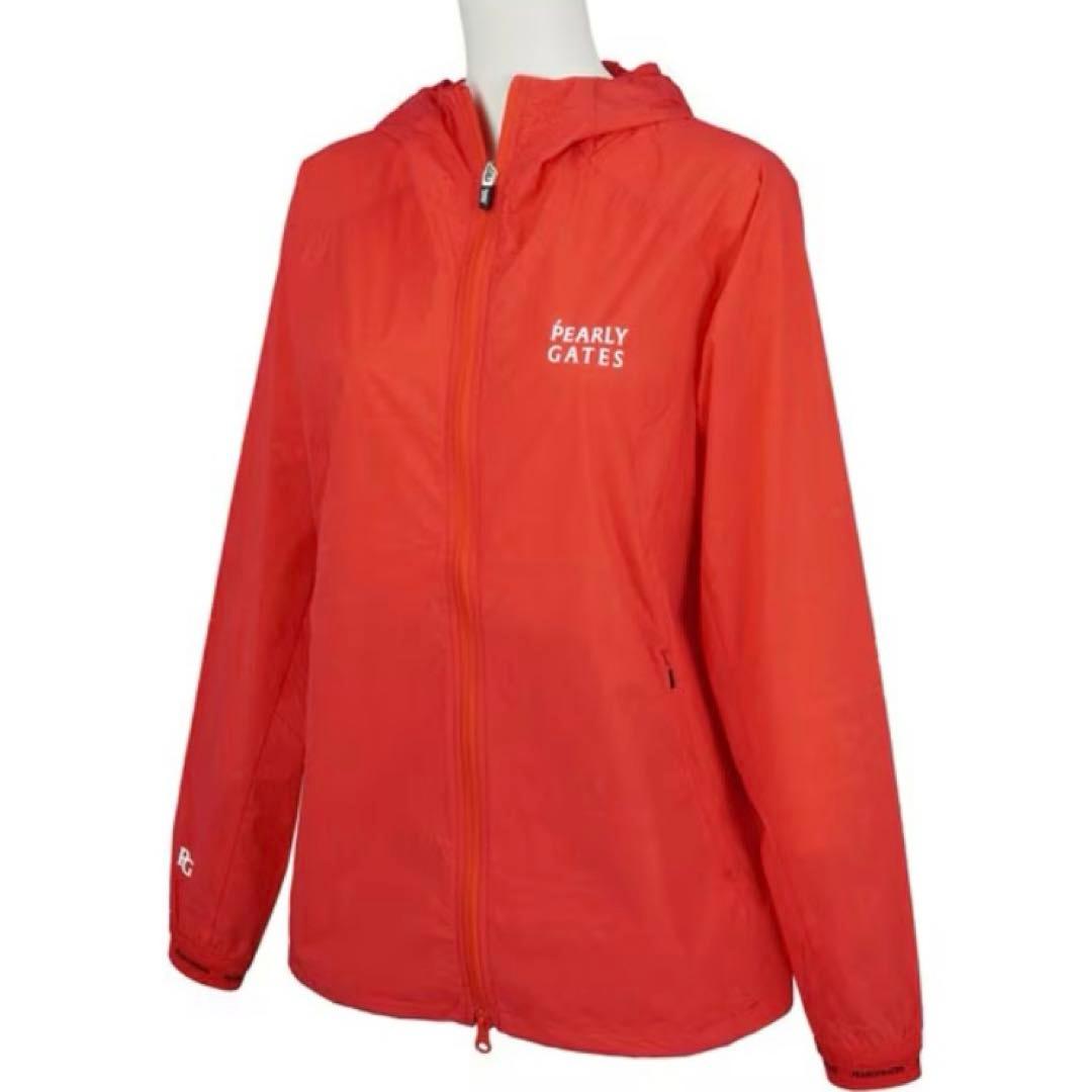 パーリーゲイツ☆タグ付き新品 収納袋付きフルジップフーディ ブルゾン