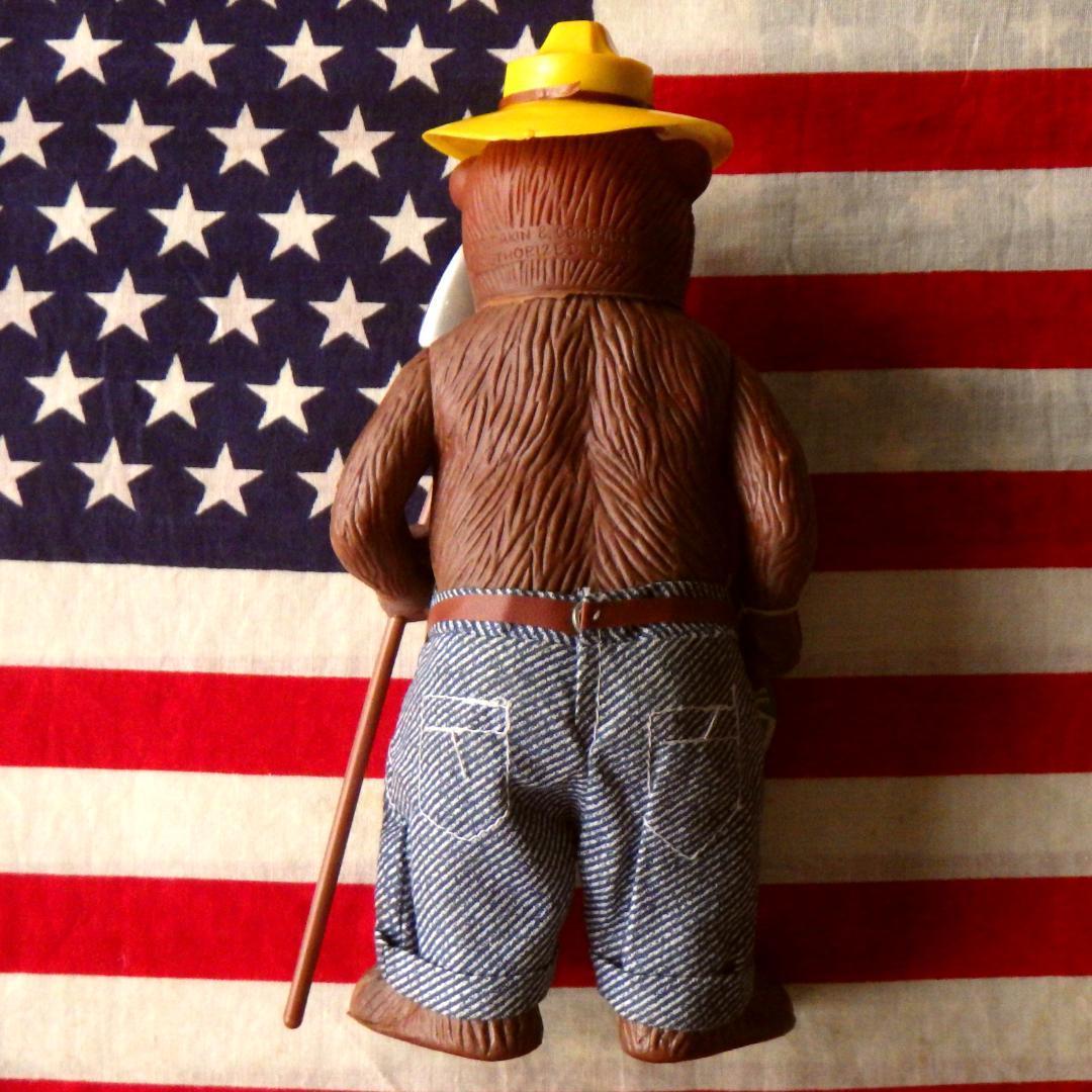 タグ付★ビンテージ 1970's DAKINスモーキーベア フィギュアソフビ人形