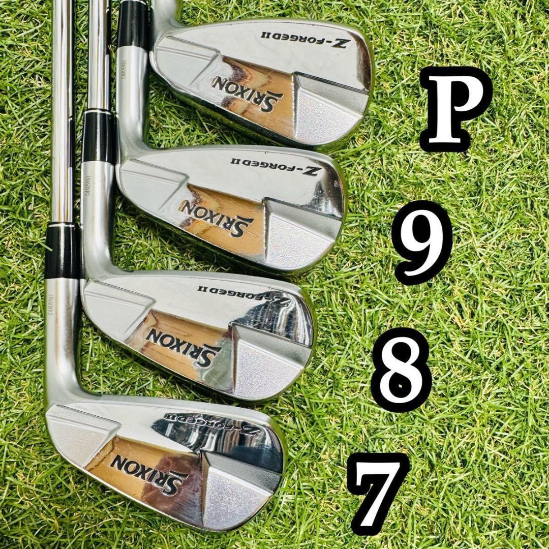 【良品】豪華8本 スリクソン Z-FORGEDⅡ メンズアイアンセット X