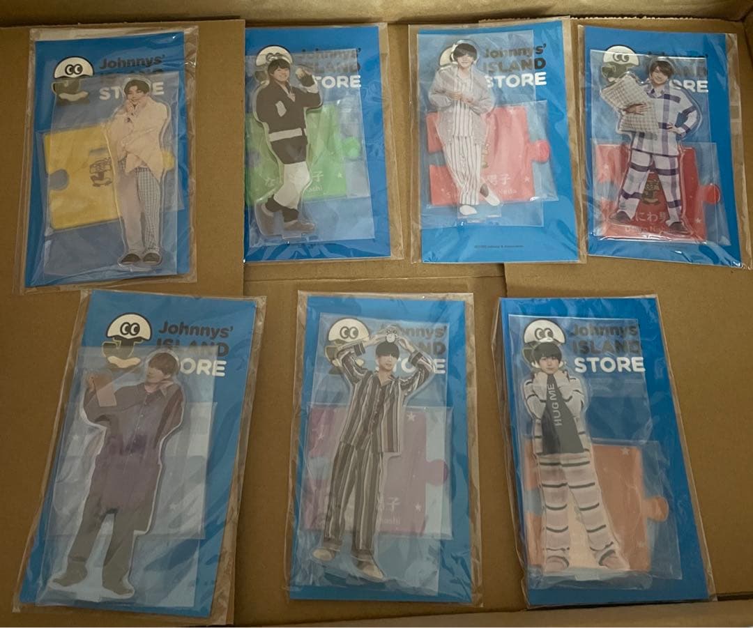 なにわ男子　アクリルスタンドII セット