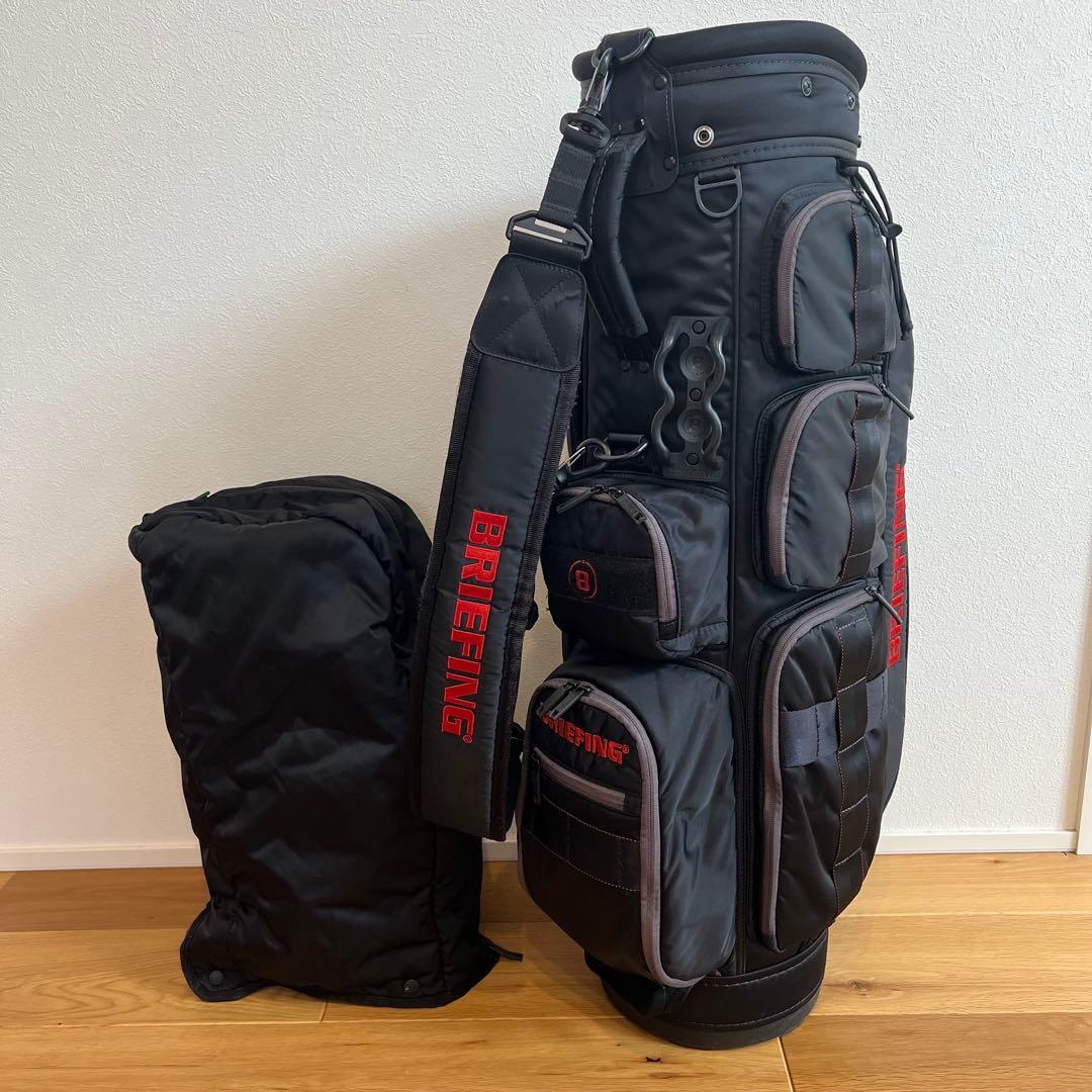 BRIEFING ブリーフィング キャディバッグ CR-6 #02 軽量 黒