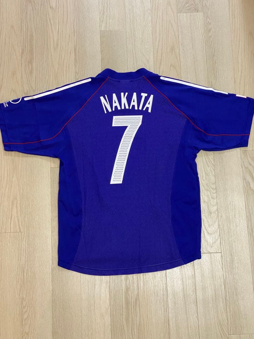 2002 日本代表 中田英寿 サッカー W杯 レプリカユニフォーム サイズL