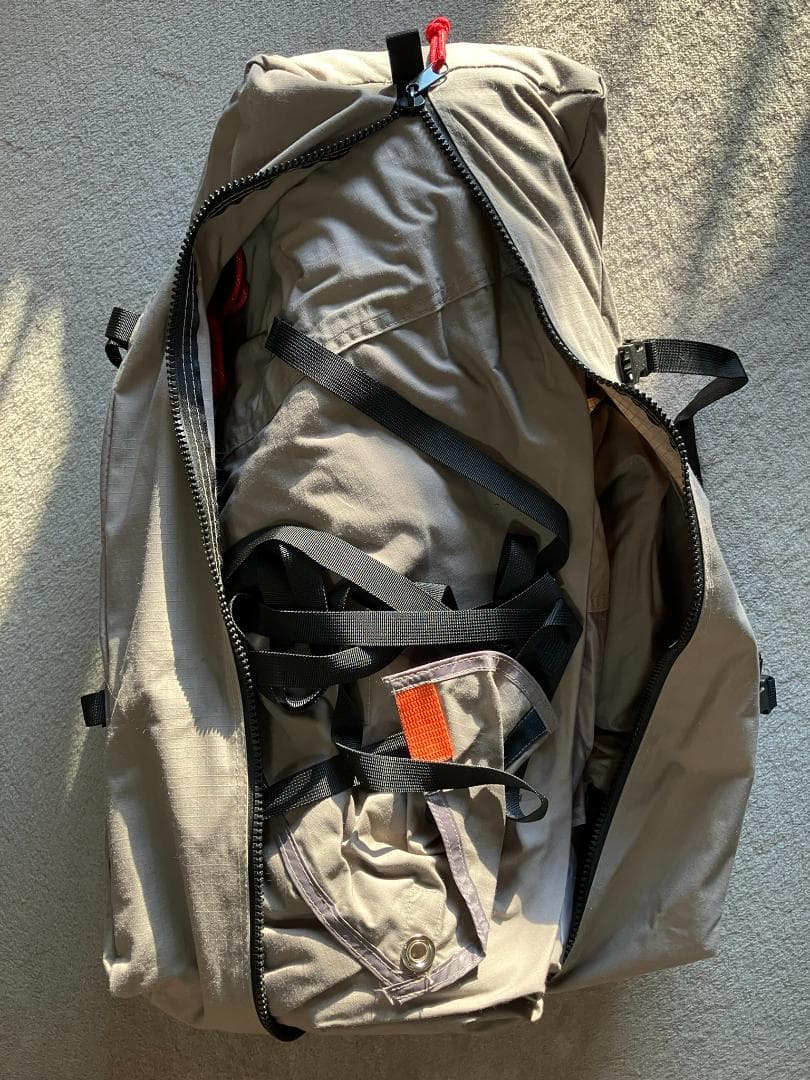 クイックキャンプのワンポール　インナーテント付きテント