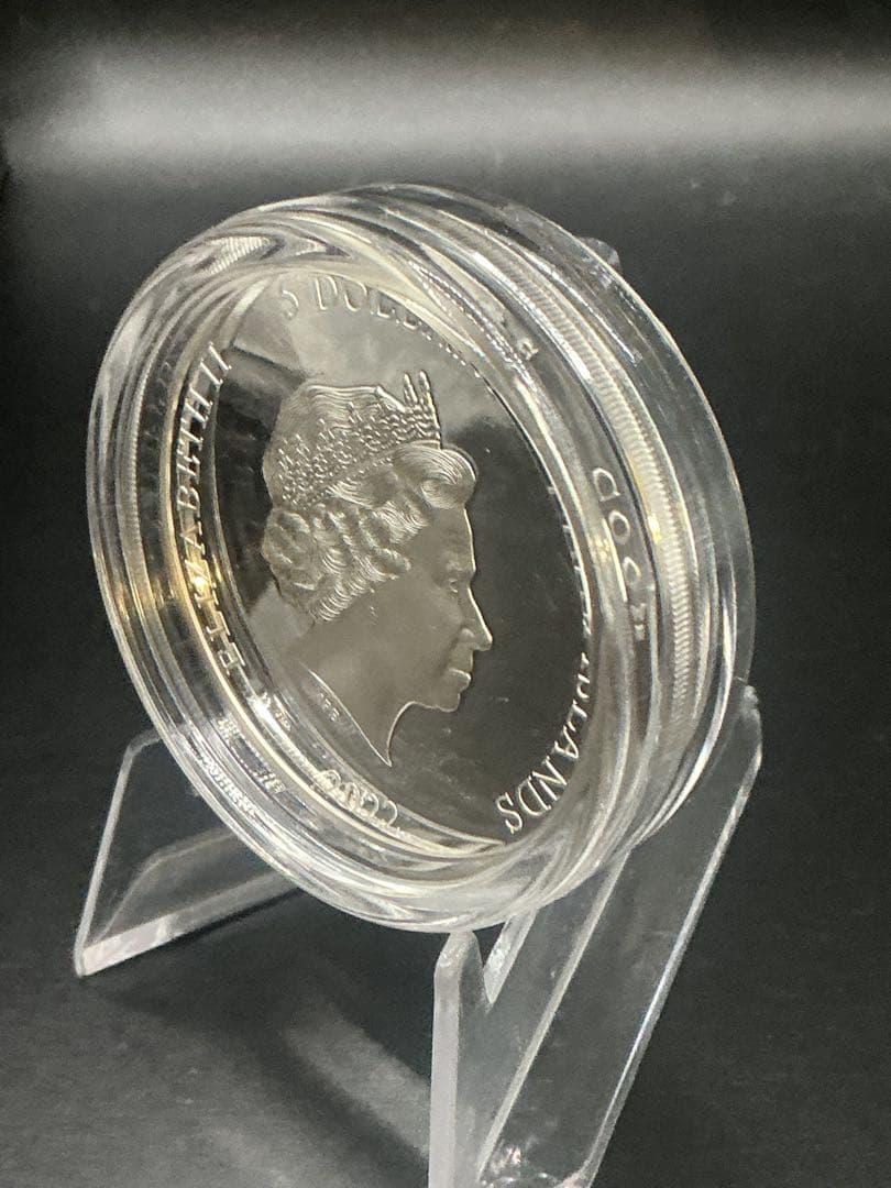 ヨーロッパ・ブッポウソウ 2022年 クック諸島 1オンス純銀 プルーフ銀貨