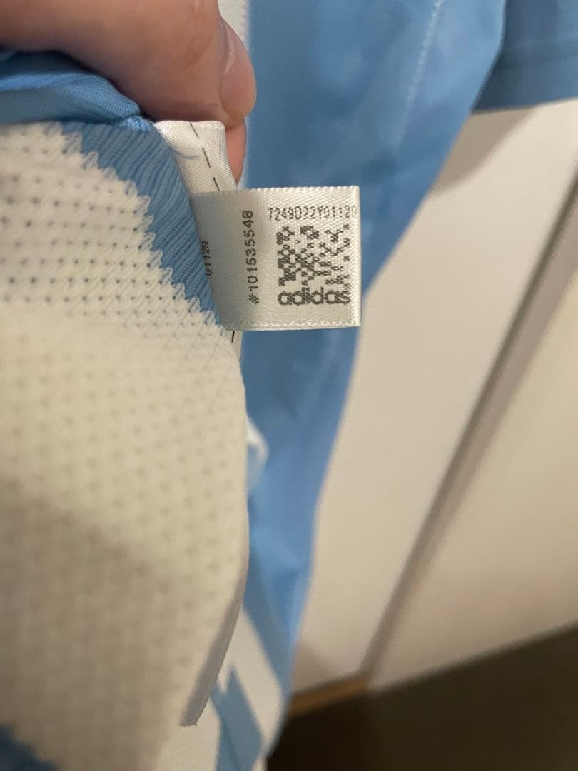 メッシ　アルゼンチン代表ユニフォーム　2010ワールドカップ　ドイツ戦モデル