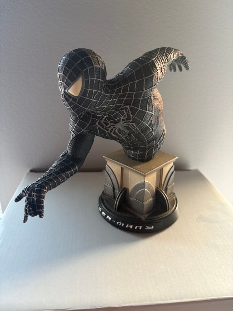 スパイダーマン3 ブラックバージョン ミニバスト