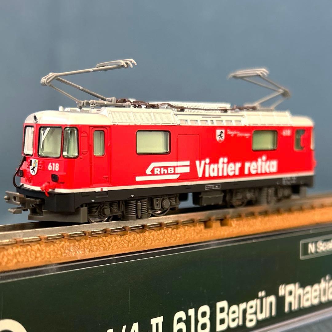 KATO カトー　アルプスの機関車　Ge4/4-II RhBロゴ　3102-3