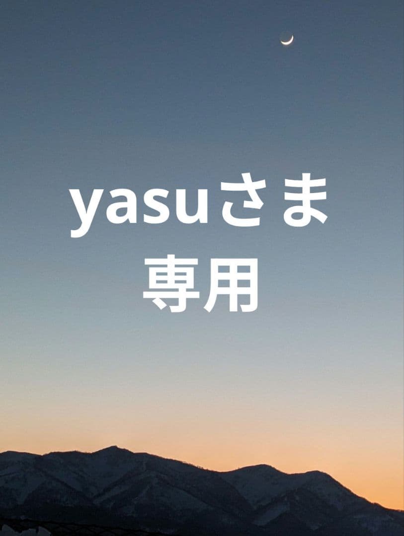 yasuさま専用　いつものやつです！