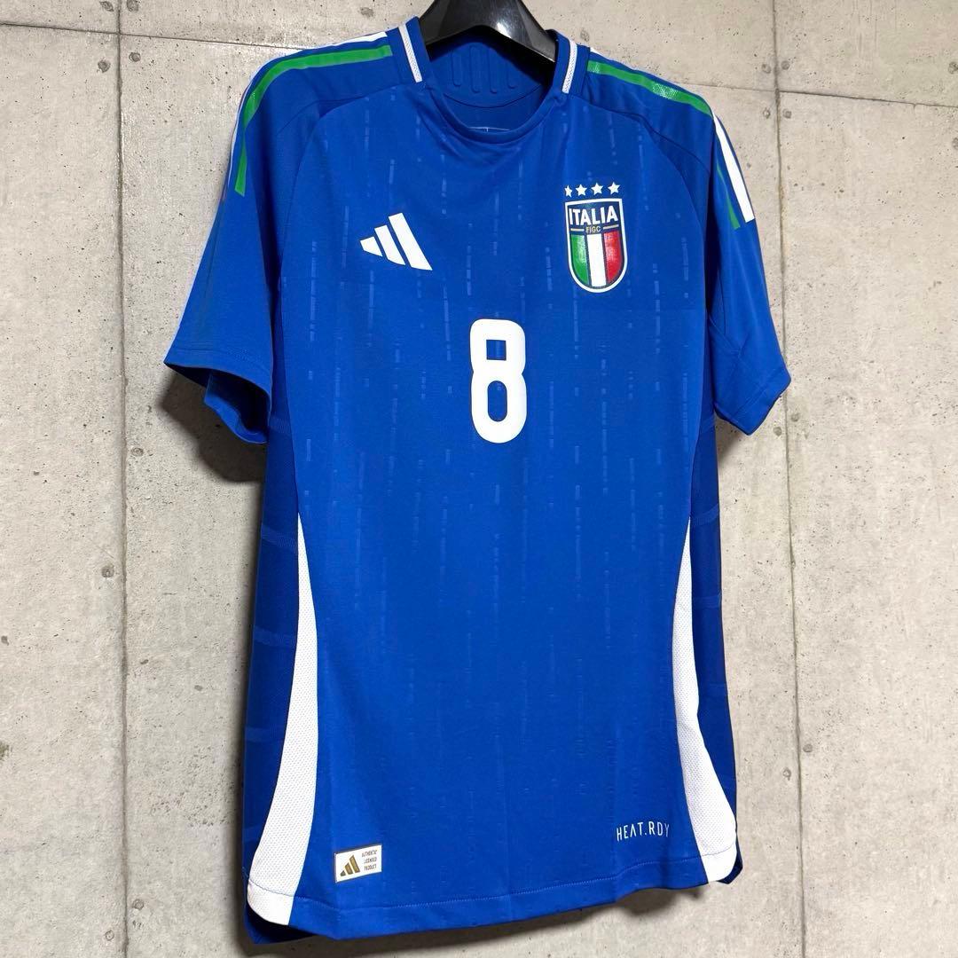 【新品/タグ付き】2024 イタリア代表 ♯8 トナーリ【XLサイズ】選手仕様
