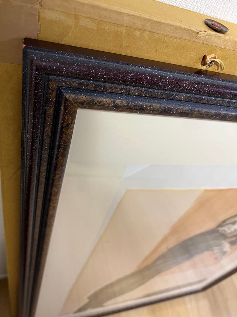 ワイズバッシュ　絵画　横を向くバイオリニスト