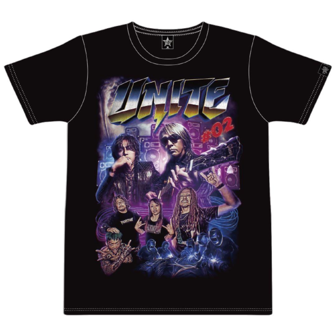 B'z UNITE Tシャツ マキシマムザホルモン XL 稲葉 松本 着用 新品