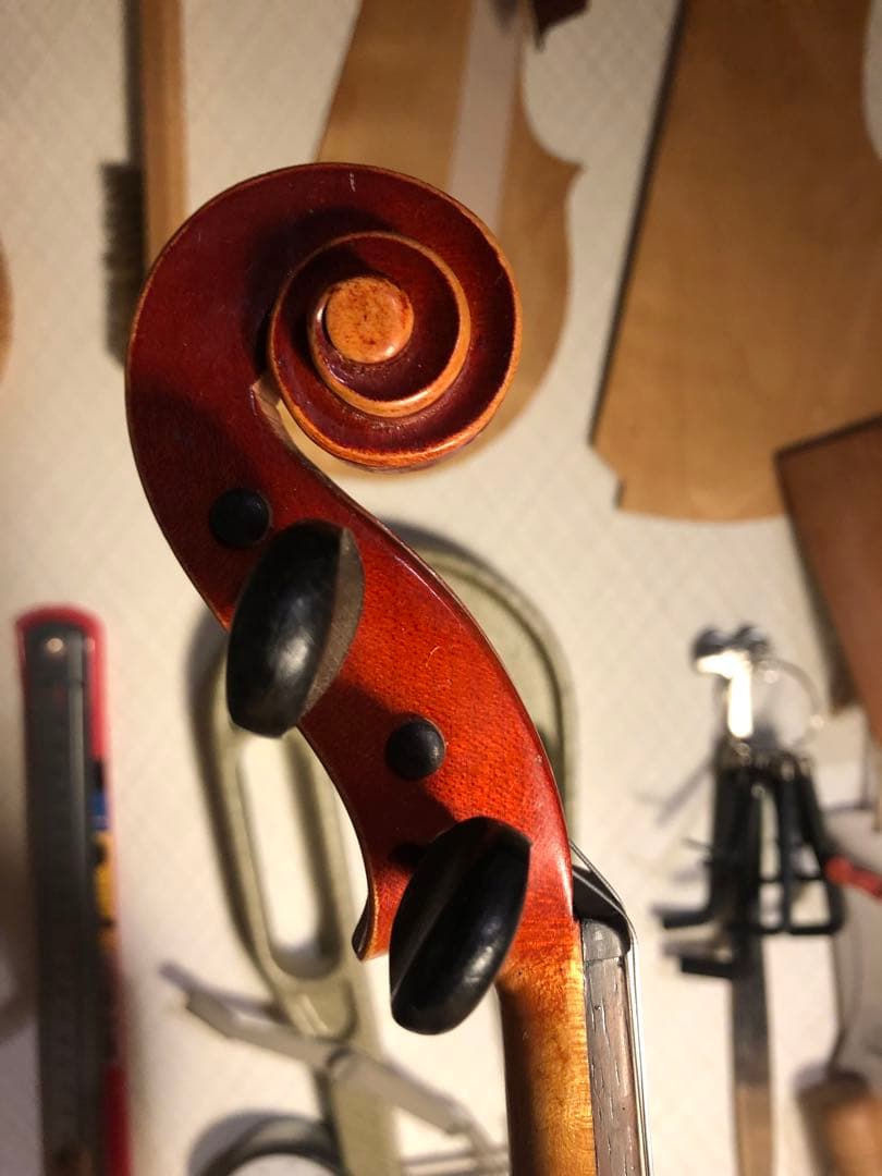 【駒&魂柱調整済】Suzuki分数バイオリンNo102 1/2 1968