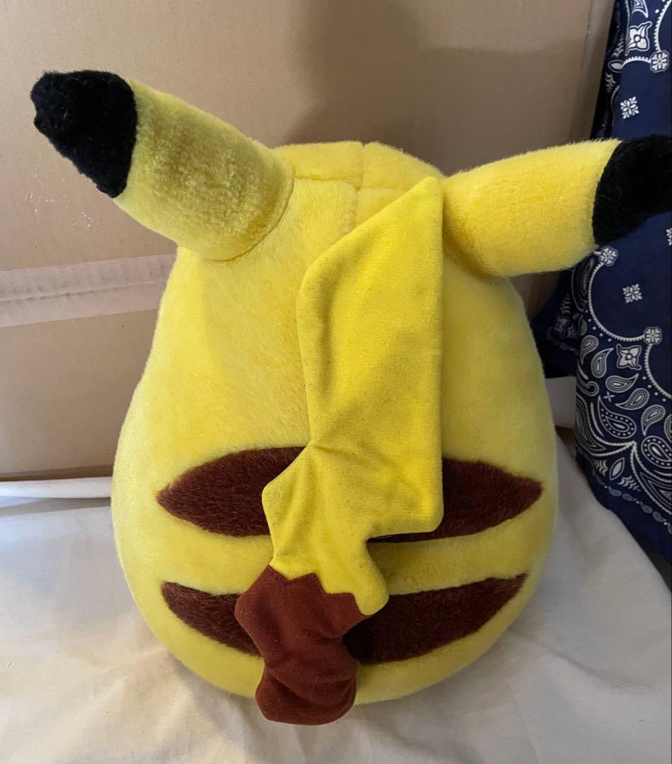 おまけ付き　ワケアリ　初期ピカチュウ　等身大　ぬいぐるみ　2体セット