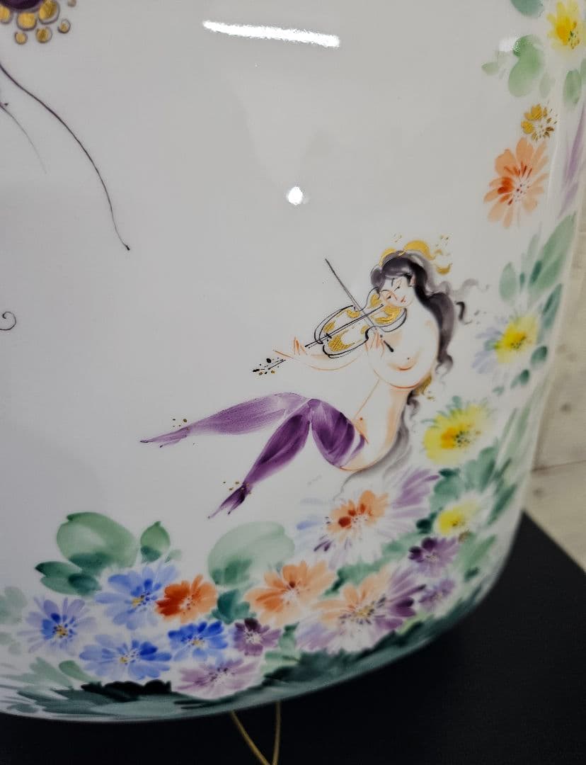 Meissen マイセン フラワーベース ドラゴンメロディ 大型 花瓶