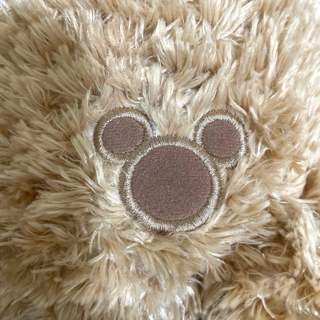 ディズニーベア　ダッフィー　白タグ　ビーズ　チャイナ