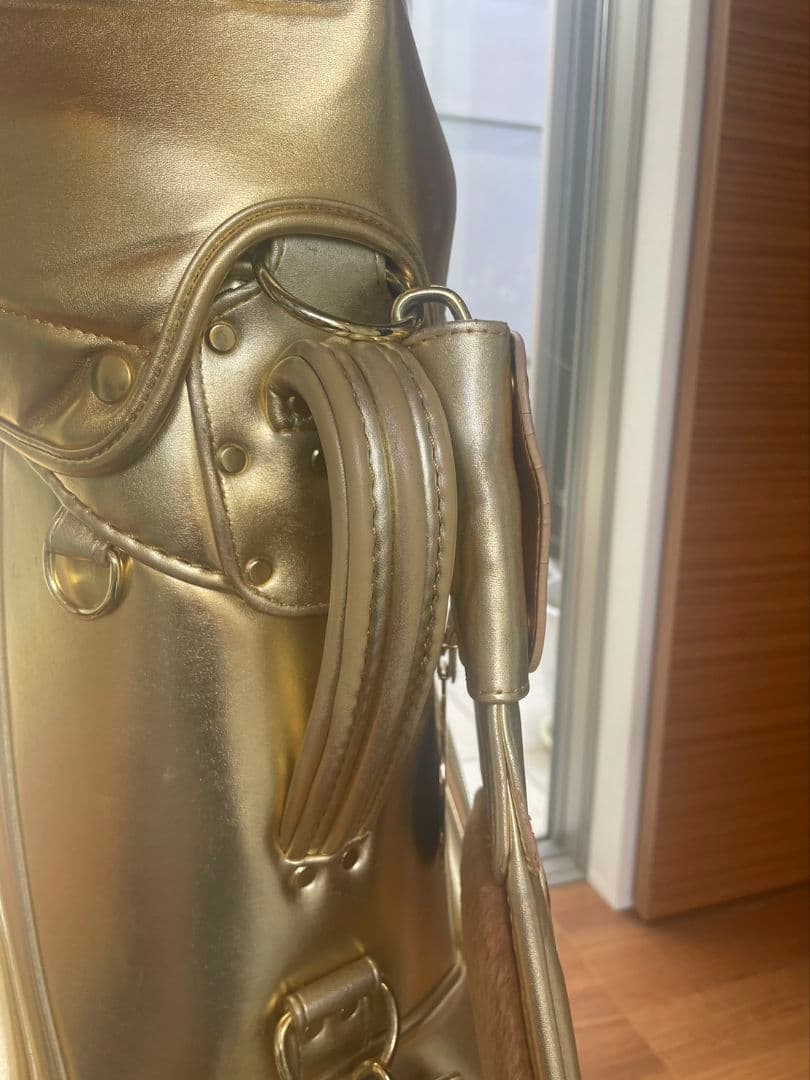 【特大袋付き♪】PEARY GATESゴールド限定モデルキャディバッグ