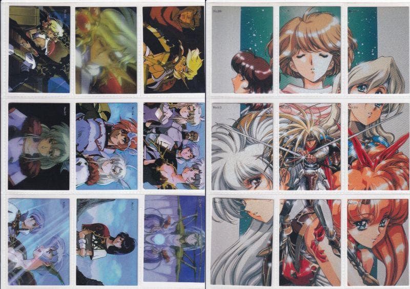 ラングリッサー　トレーディングカード　１２３４５　まとめ売り